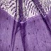 Net hijab with moti and diamond work - Purple Net hijab with moti and diamond work - Purple